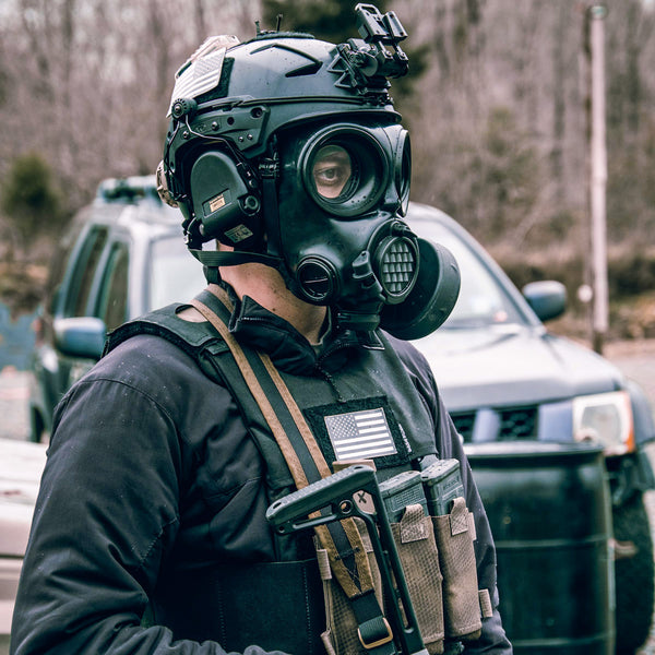 Mira Safety CM-7M Military Gas Mask - CBRN Protection for Military, Police, and Rescue