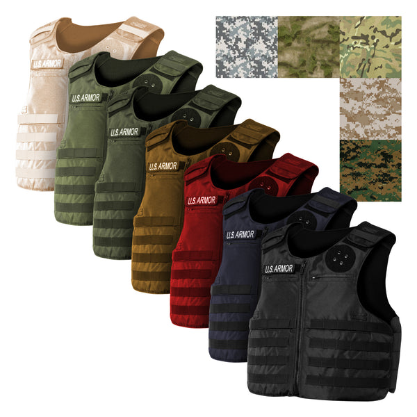 US Armor FOC Front Opening Carrier 500 Series with MOLLE