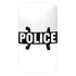 Paulson BS-3 Polycarbonate Body Shield 24" x 48" x .15" - Decal "POLICE"