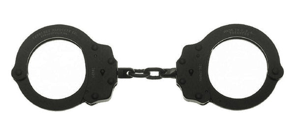 Peerless Model 701 Chain Link Handcuff with a Black Oxide Finish